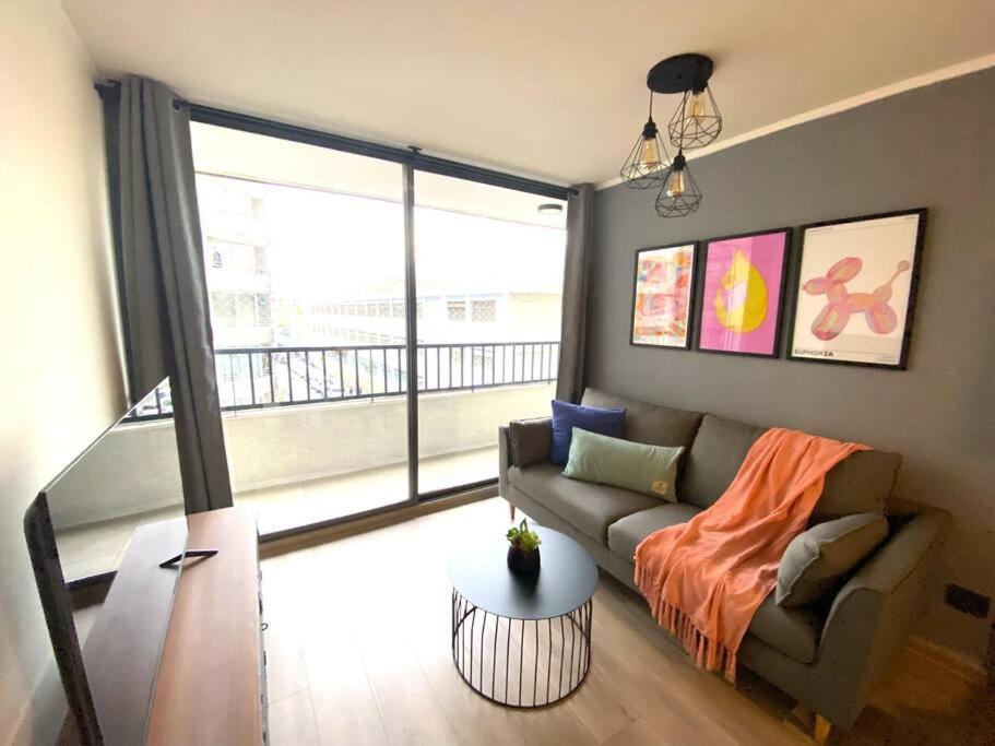 Depto Familiar 2d2b Con Terraza, Lavanderia Y Ascensor Apartamento Santiago de Chile